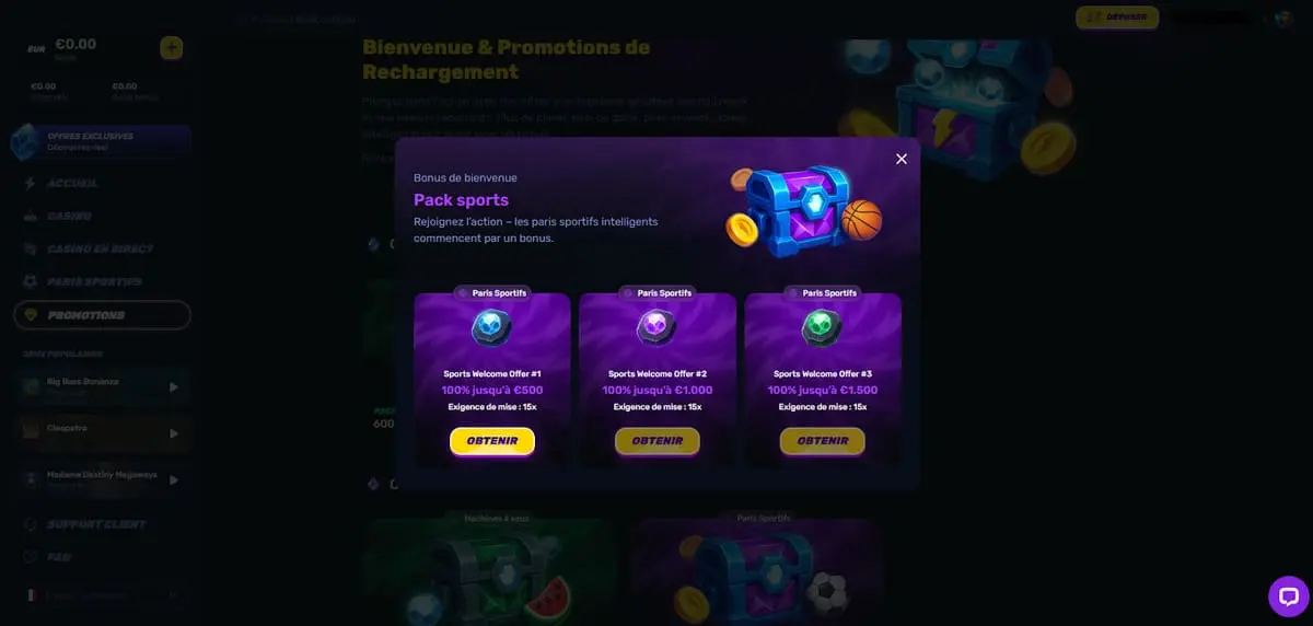 Bonuses & Promotions – Big Numbers, Lots of Tiers