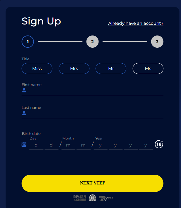 Registration at Wino – How UK Players Sign Up