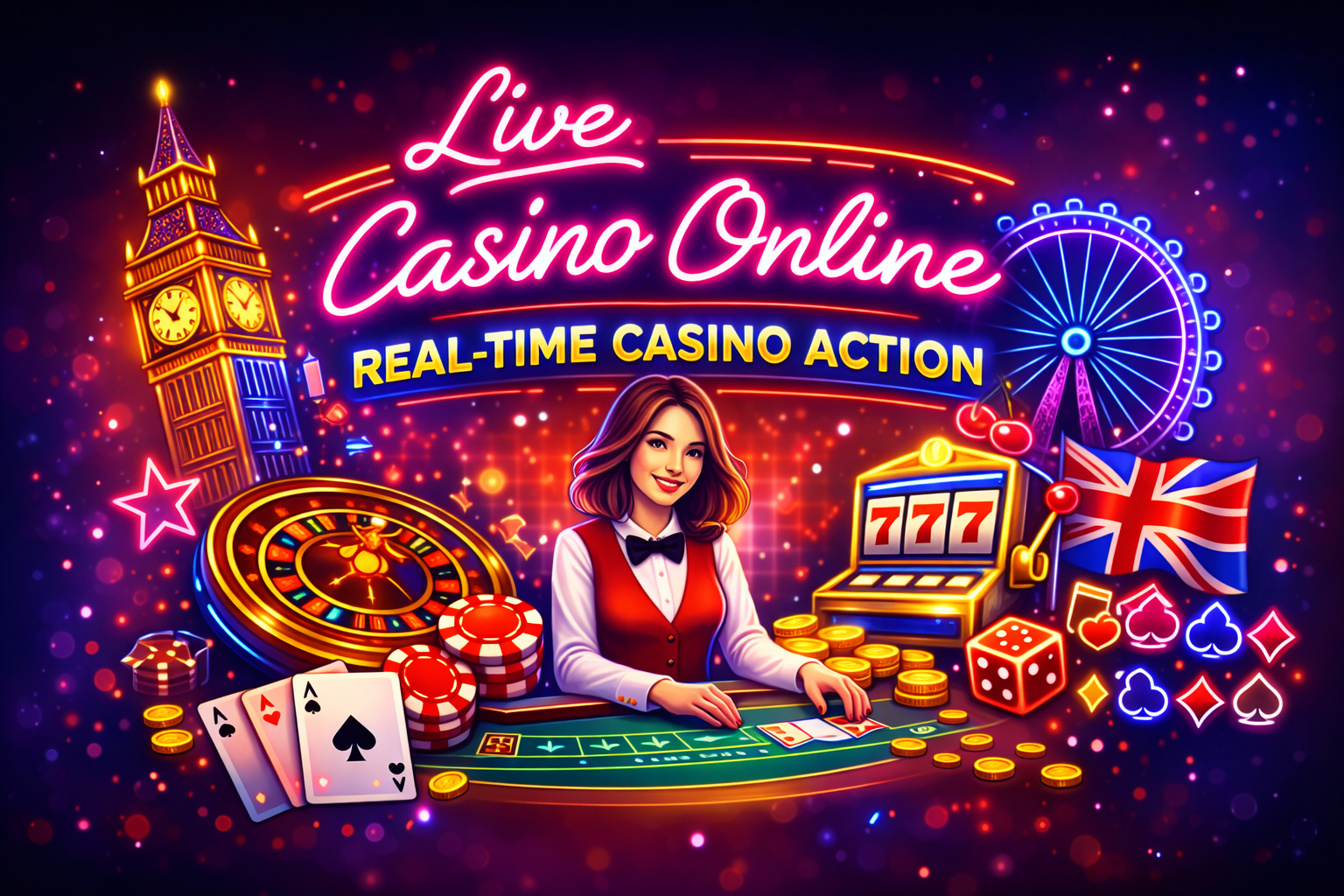 Live Casino Online – Real-Time Casino Action 🎥