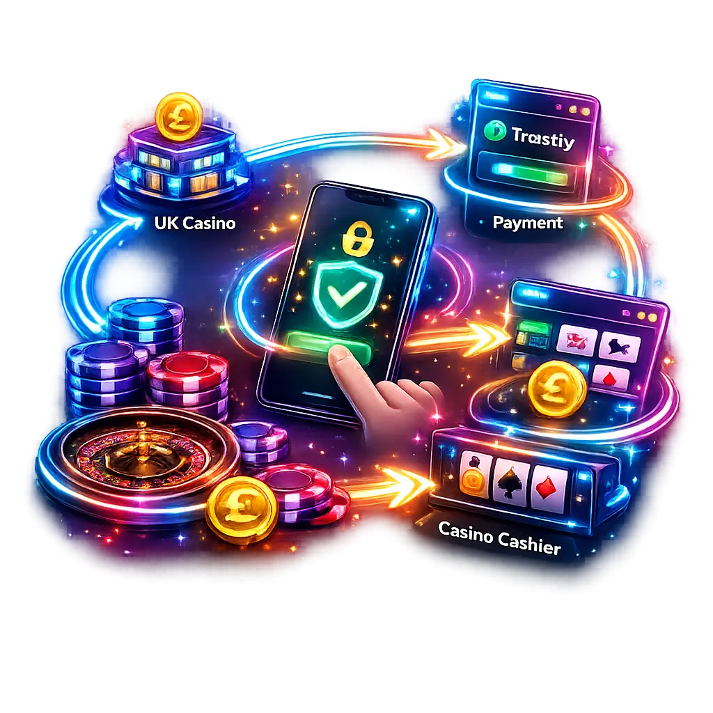 How Trustly usually works at a UK casino