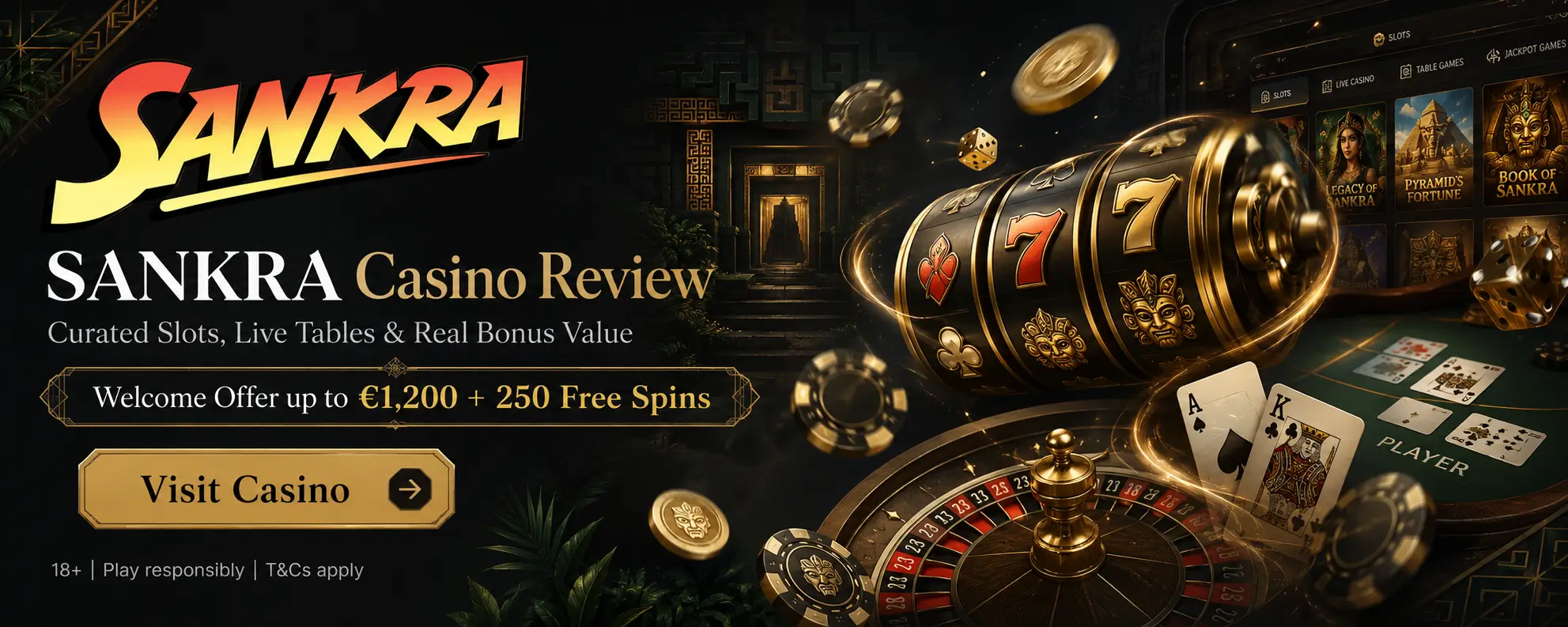 SANKRA Casino Review — Enough Time Spent Here to Give You Something Useful