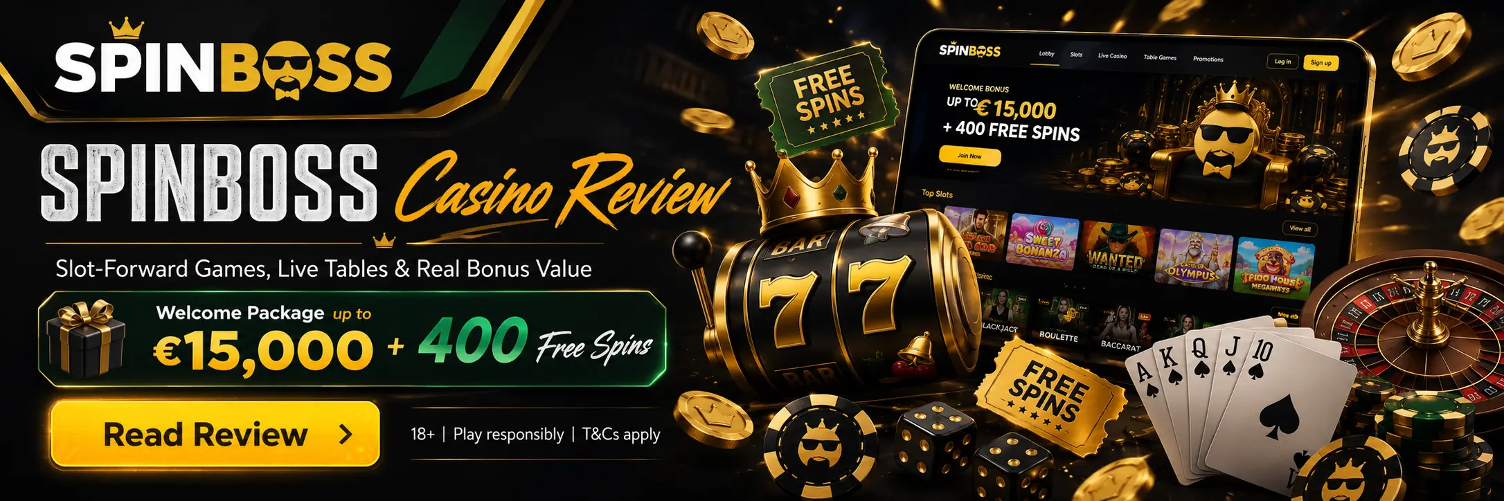 SPINBOSS Casino Review — Sat With It Long Enough to Know What’s Real