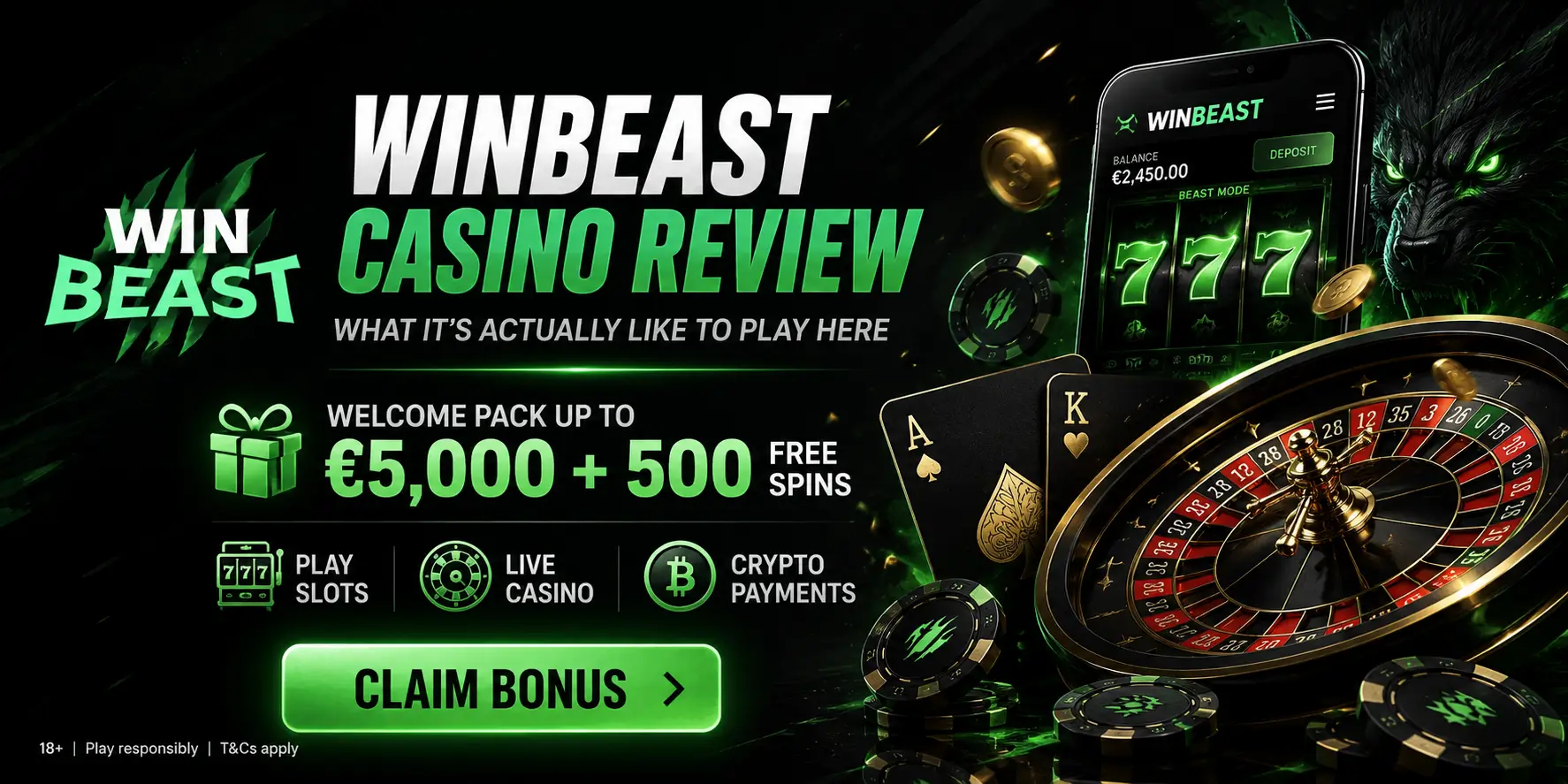 WINBEAST Casino Review — What It's Actually Like to Play Here
